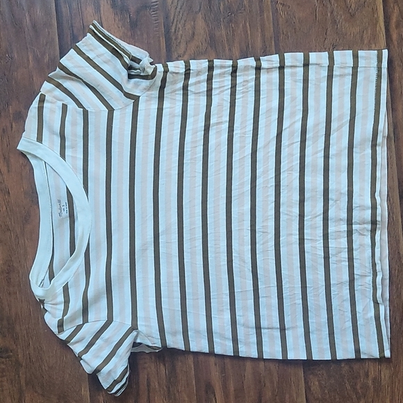 Madewell Northside Vintage Striped Cotton T-shirt - Picture 2 of 6
